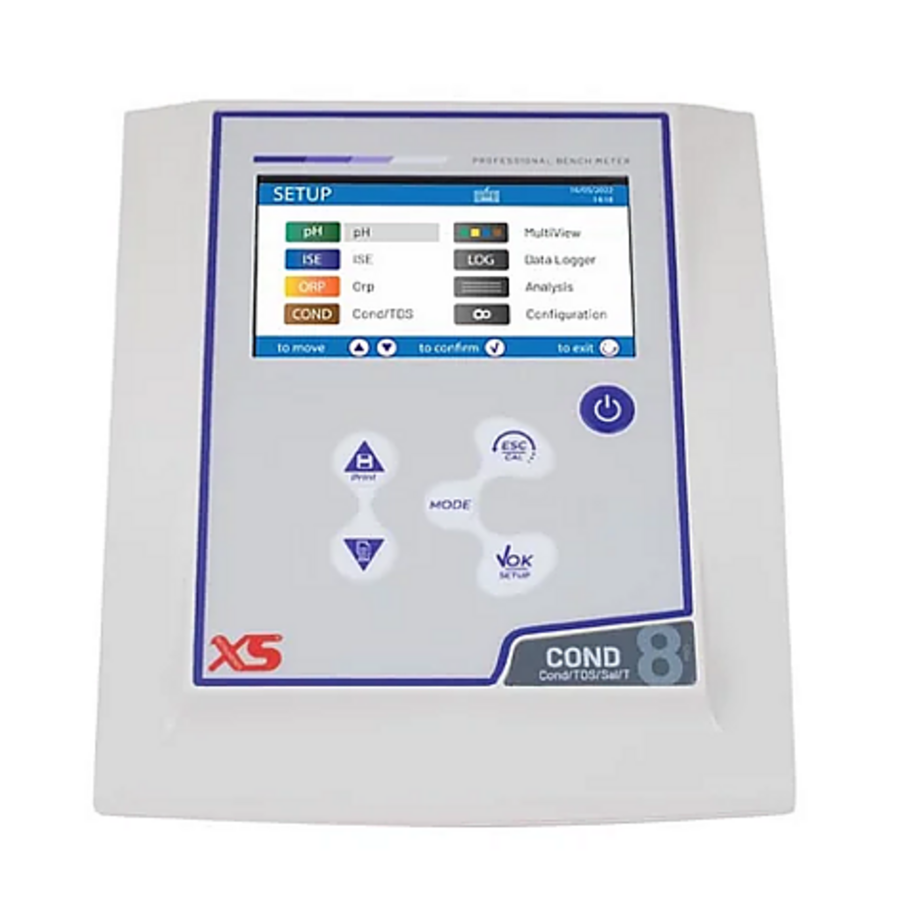 XS Cond 8 PRO Basic - Bench conductivity meter - Without cell