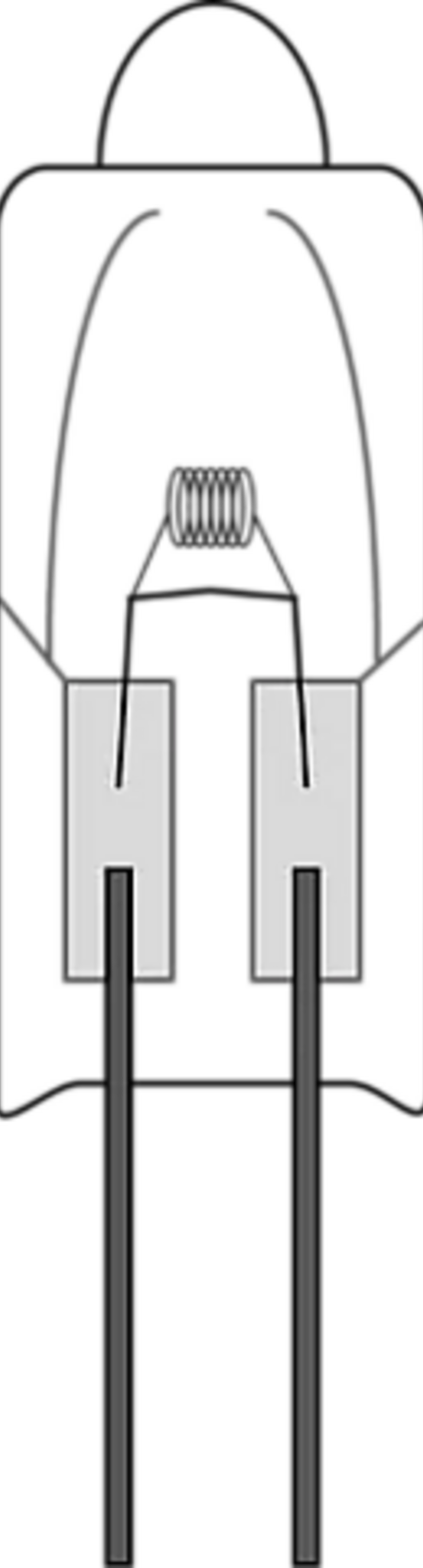Tungsten-halogen lamp, VIS Range (UV-42 SCAN / UV-52 SCAN) (UV-42 SCAN / UV-52 SCAN)