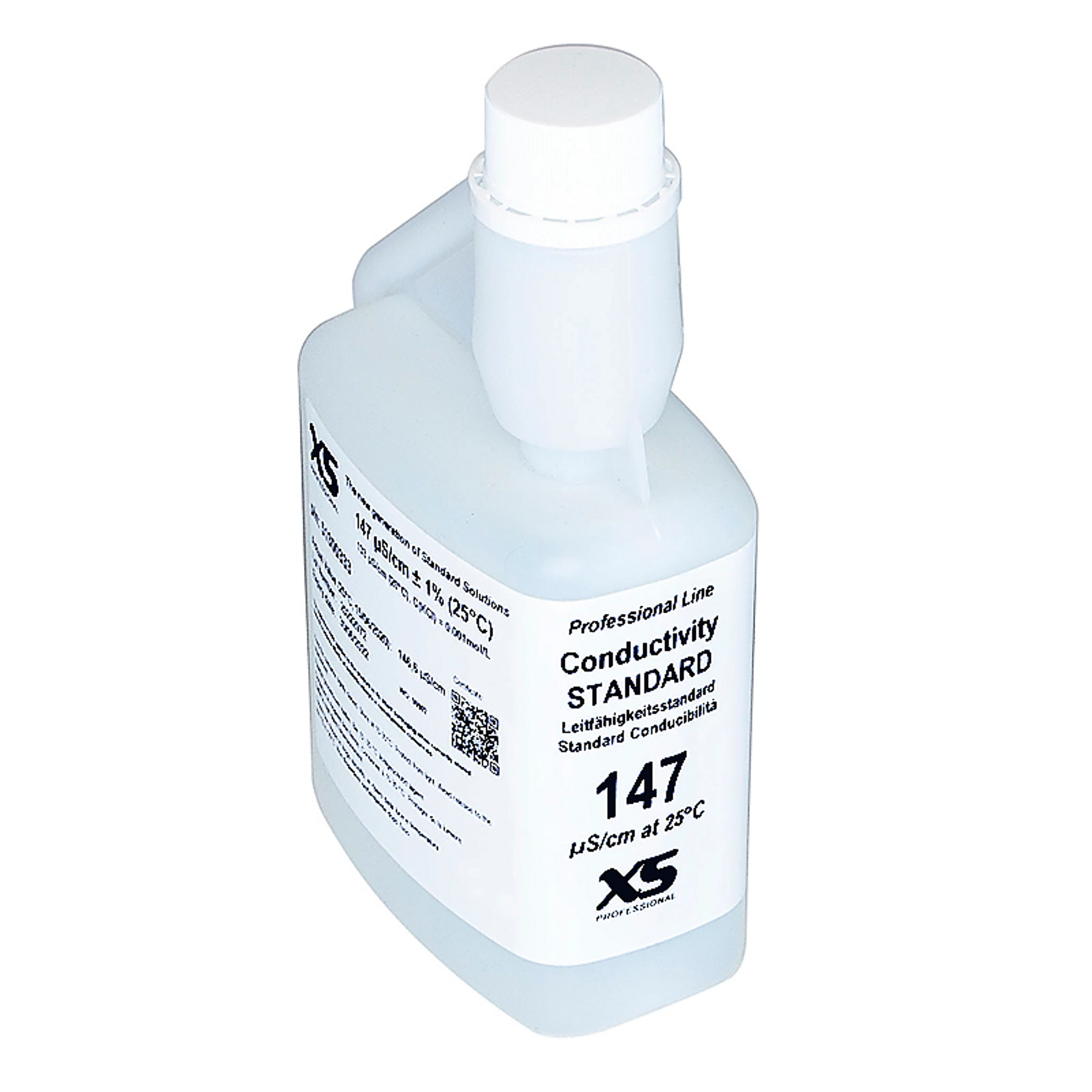 1X500ml XS Professional 147 µS/cm ±1%/ 25°C, with certificate of DFM/DAN AK
