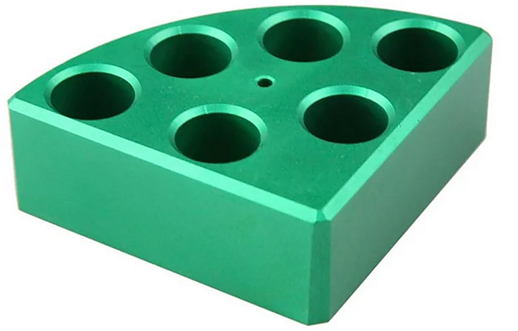 Green quarter pie- 6 holes for 8ml ARGOlab