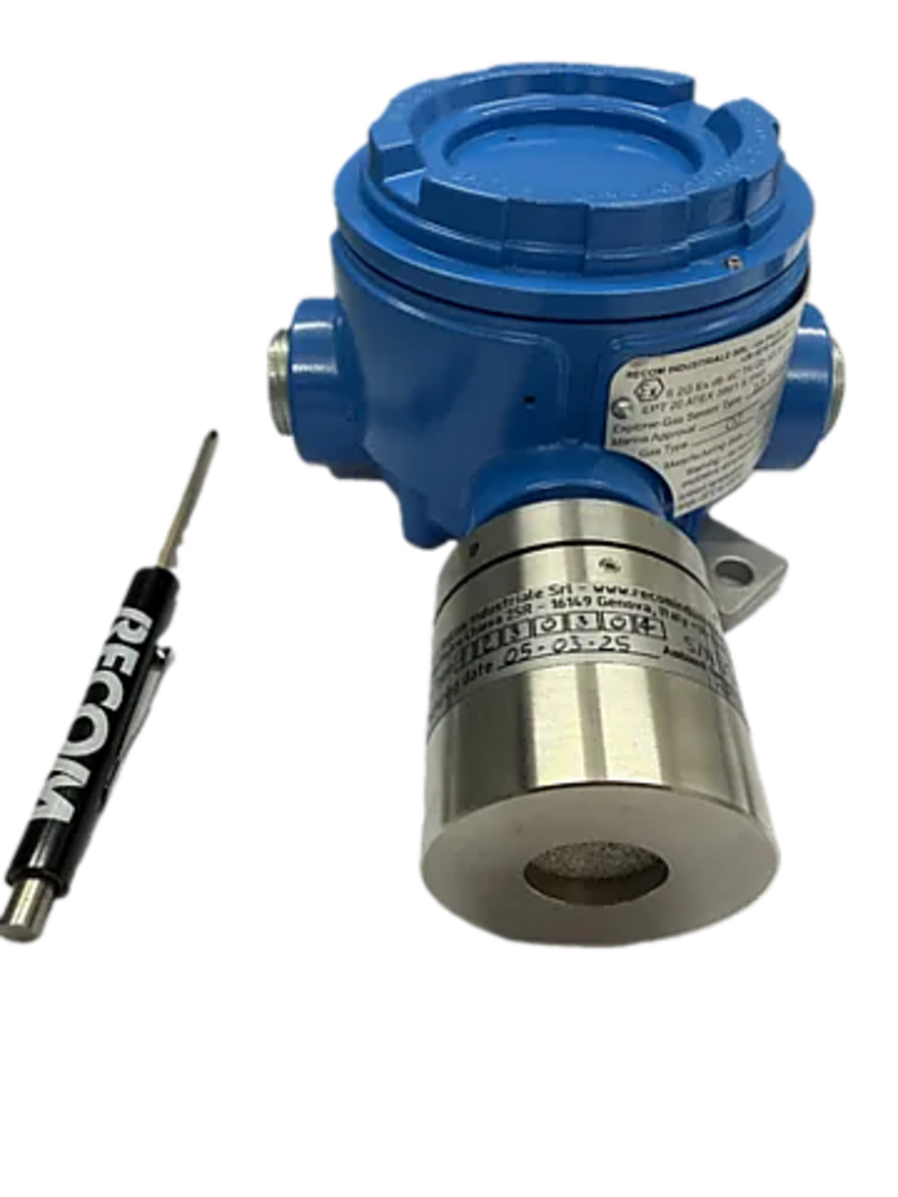 TRASMETTITORE Ossigeno O2 MW8515.8 con DSO141 di gas O2/ 0..25% / 4..20mA / 12 Vcc