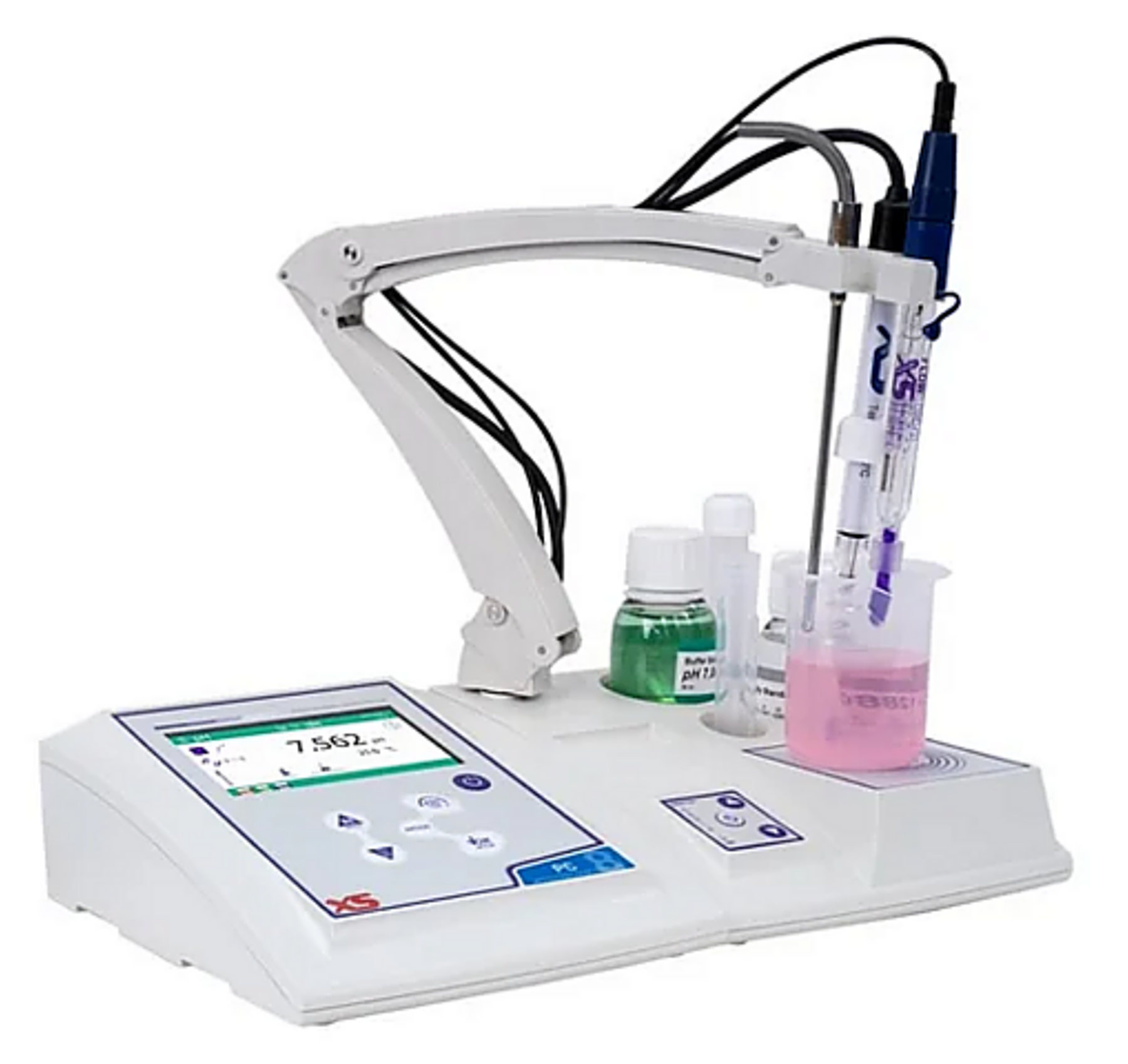 XS PC 8 PRO Stirrer - Bench multiparameter - Cell 2301 T - Electrode Pol ymer S7
