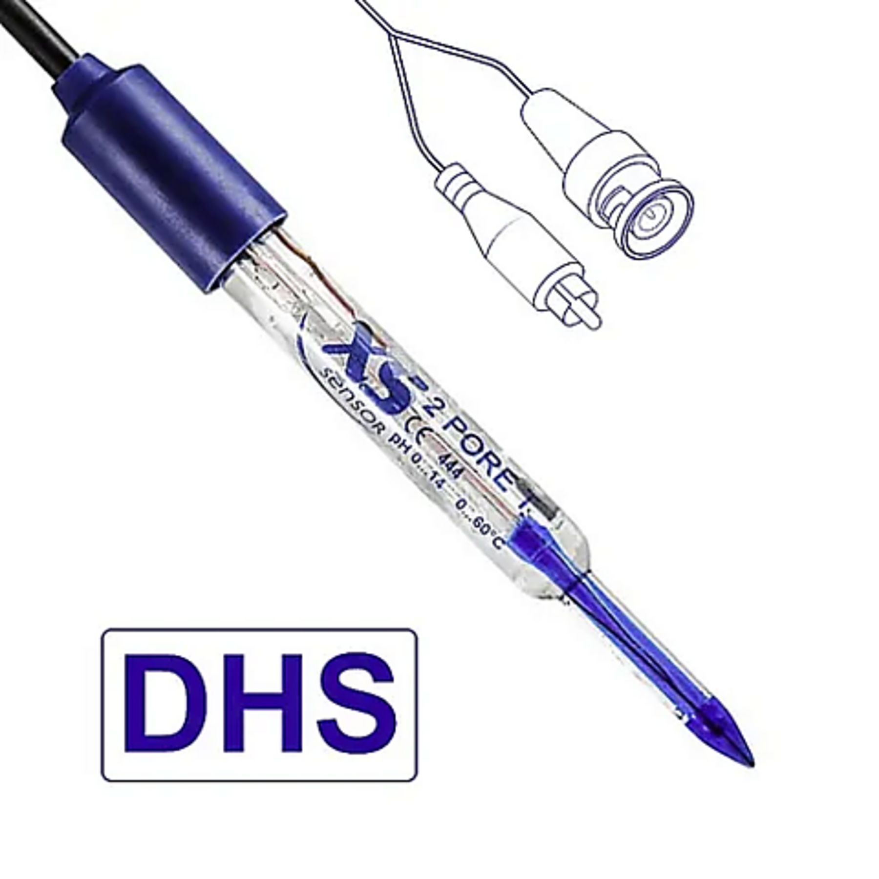XS Sensor 2-Pore T DHS NTC with 1mt cable  BNC