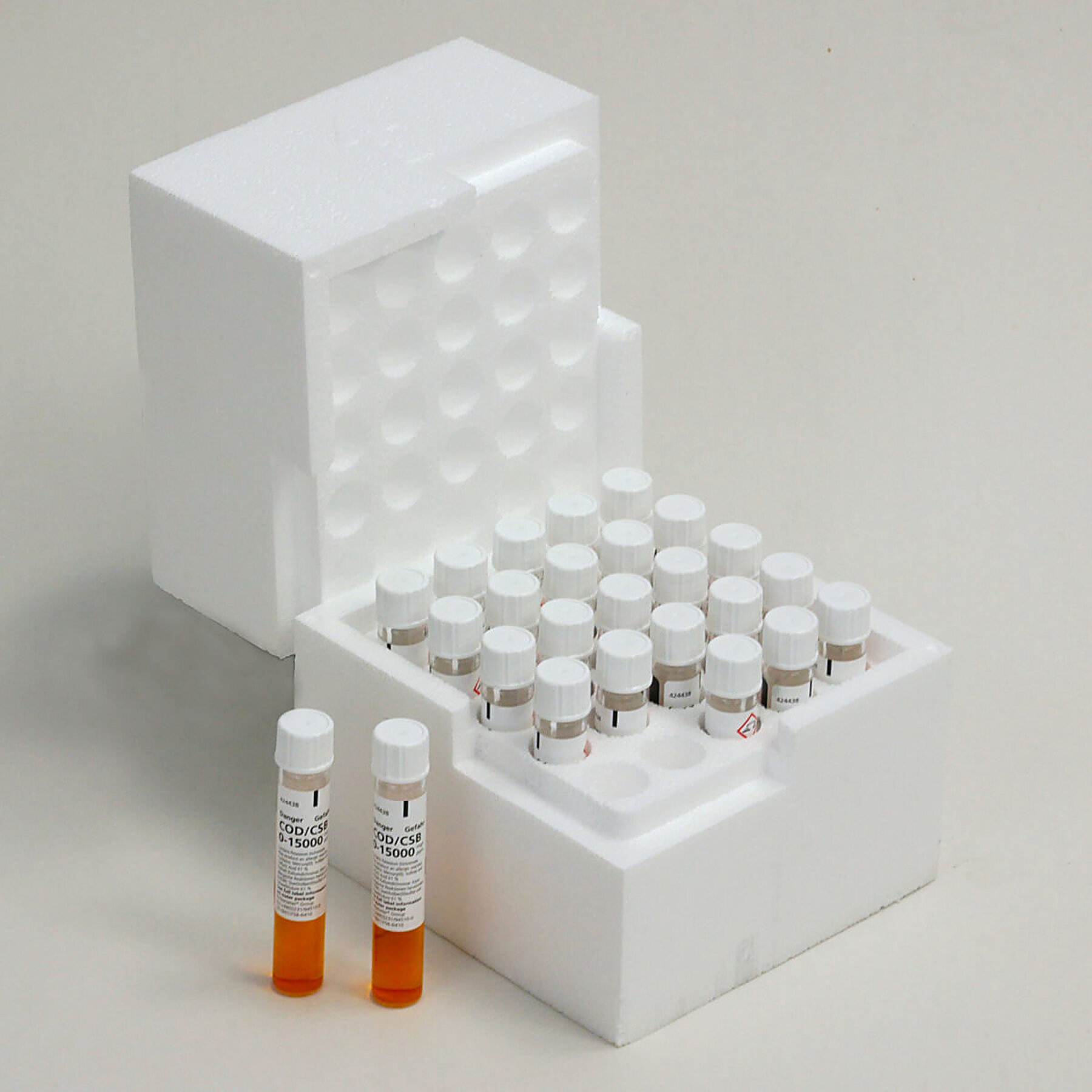 SET of 25 TESTS 200-15000 mg/l COD with MERCURY for Chlorides (Method 132)_ UN2922 CORROSIVE LIQUID, TOXIC N.O.S (hydrochloric acid, hydrofluoric acid), 8 (6.1), II, (E)